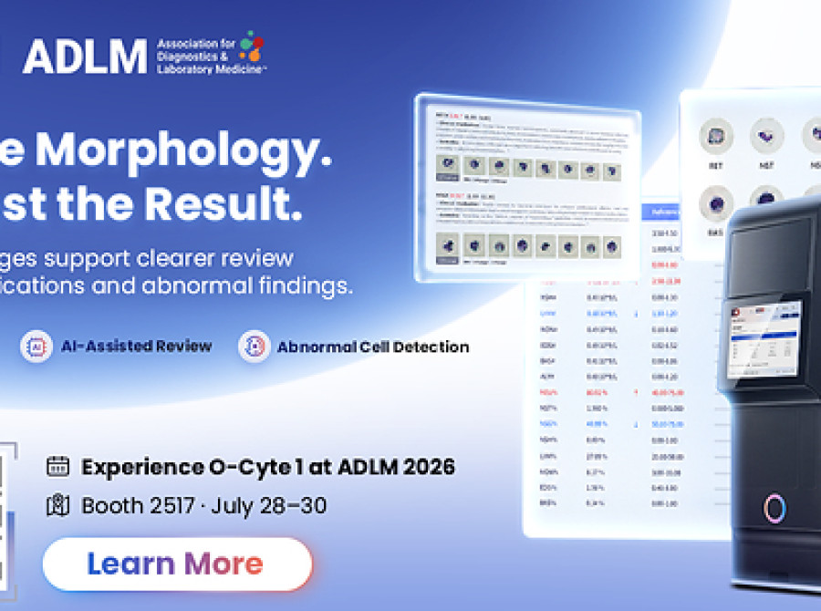Image: Ozelle Launches O-Cyte 1 at ADLM 2026, Marking a New Step in AI-Powered Hematology