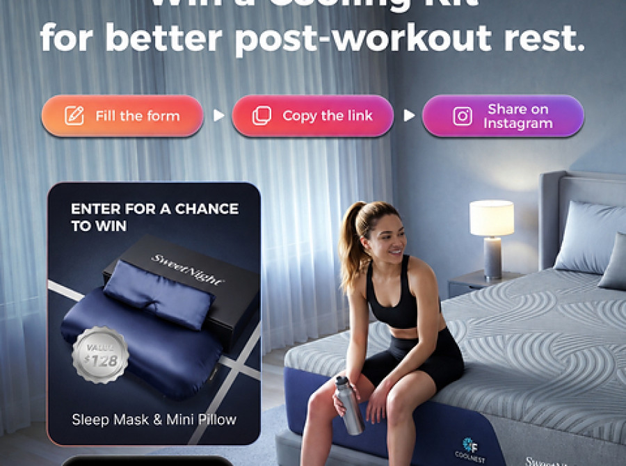 Image: SweetNight Launches The Cooling Recovery Campaign, Offering Exclusive Cooling Kits to Support Summer Sleep and Recovery