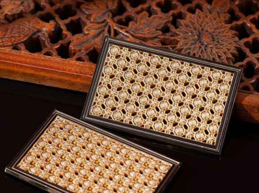 Image: Guangdong Museum shows China's floral patterns that predate luxury monograms by centuries