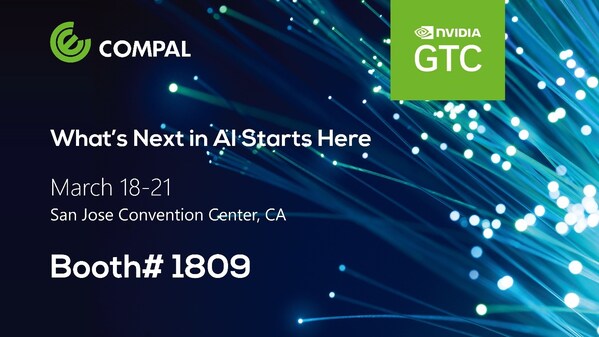 Compal to Unveil Next-Generation AI-HPC NVIDIA MGX-Based Servers at GTC 2025