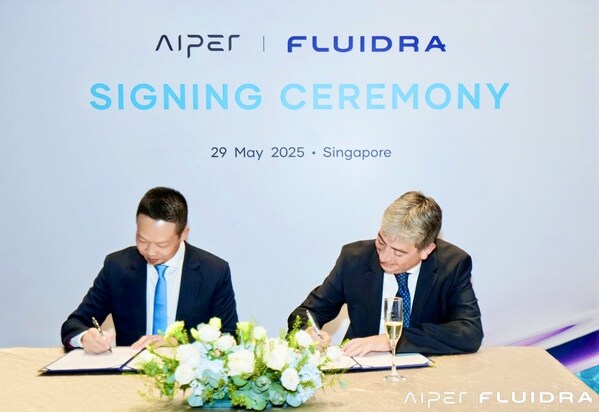 Aiper Launches Global Strategic Hub in Singapore Following USD 100 Million Strategic Investment from Fluidra