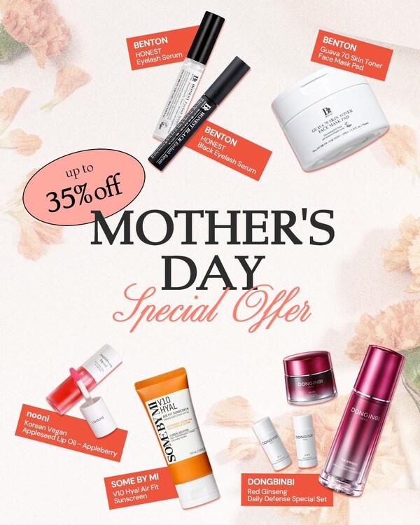 Amazon's Mother's Day Big Sale Is On -- Here Are the Korean Beauty Deals You Can't Miss