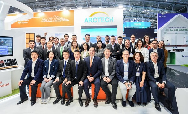 Arctech Showcased the Most Comprehensive Portfolios Based on "Tracker+" and "Green Power+" Platforms at Intersolar Europe 2025
