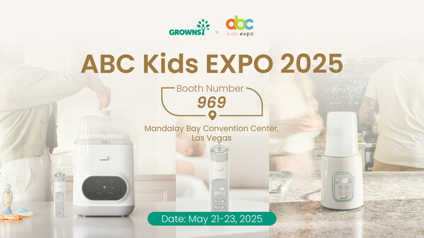GROWNSY to Debut Innovative Baby Care Products at ABC Kids Expo 2025