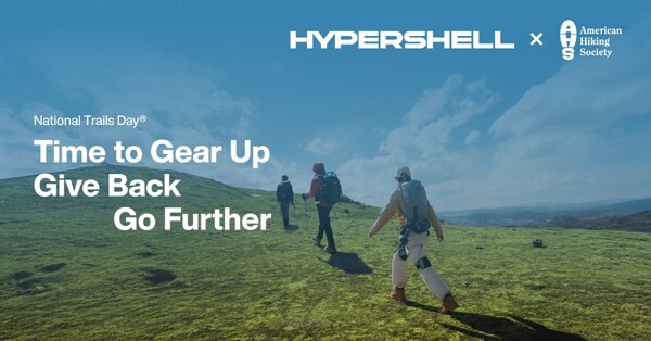 Tech Meets Trail: Hypershell and American Hiking Society Launch Groundbreaking Partnership on National Trails Day®