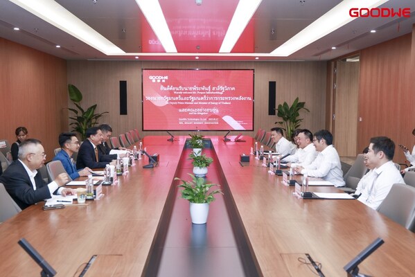 Thai Deputy Prime Minister and Minister of Energy Visits GoodWe