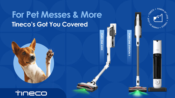 Tineco Announces Exclusive Amazon Pet Day Deals on Powerful Vacuums Perfect for Pet Owners