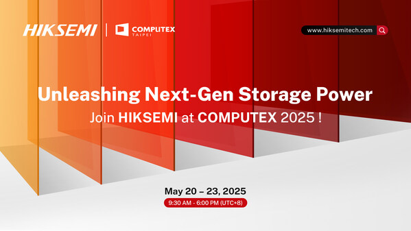 Unleashing Next Generation Storage Power | HIKSEMI Showcases Latest Storage Solutions at COMPUTEX 2025