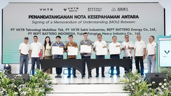 3,000 Vehicles Deal! REPT BATTERO Signs MoU with Indonesia's Bakrie & Brothers Group for Commercial Vehicle Battery Systems