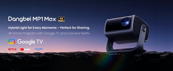 Dangbei Launches MP1 Max 4K Projector: Hybrid Light for Every Moment - Perfect for Sharing
