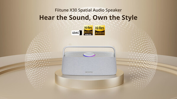 Tronsmart's Fiitune X30: Next-Generation Home Speaker with Spatial Audio in High Fidelity