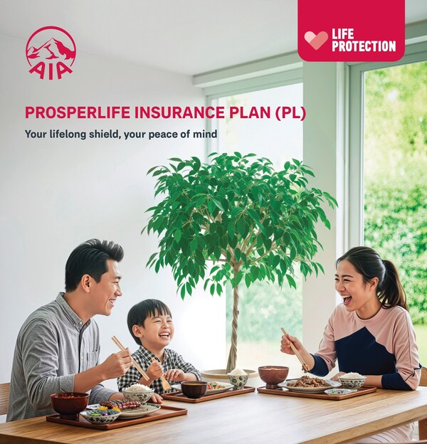 AIA launches ProsperLife Insurance Plan: Lifelong protection for every stage of life