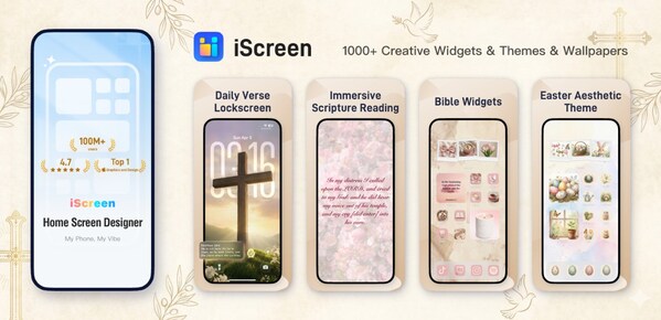 iScreen Introduces Bible-Themed Widgets for Easter: Daily Verses and an Immersive Reading Experience