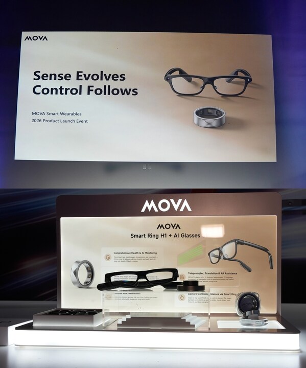 MOVA Launches Smart Ring H1 and Smart Glasses S1, Defining a New Wearable AI Ecosystem