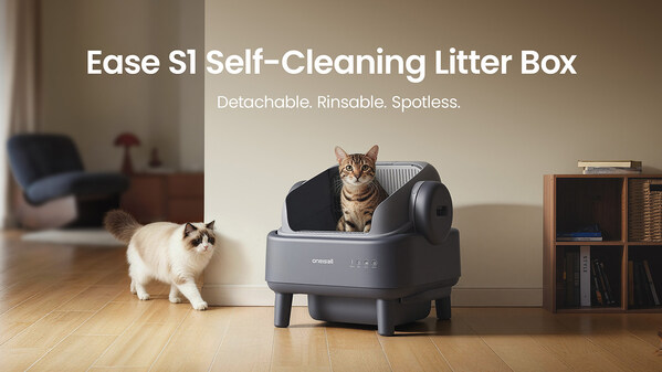 Oneisall Launches Ease S1, a Smart Litter Box Built to Solve the Hidden Cleaning Problems of Automation