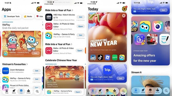 WePlay's Southeast Asia Lunar New Year Campaign Featured in App Store Today and Today Collection