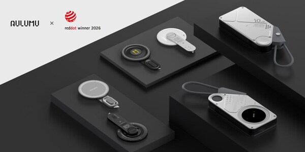 AULUMU Wins Red Dot Design Award 2026 with M10 Power Bank and G05 Air 5-in-1 MagSafe Stand