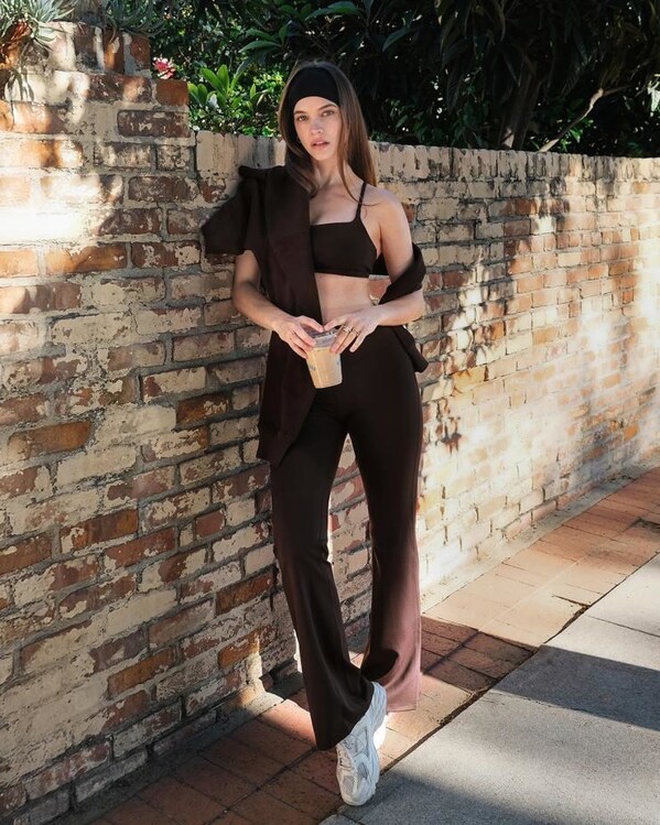 Barbara Palvin in LILYSILK's New SilkContour™ Activewear