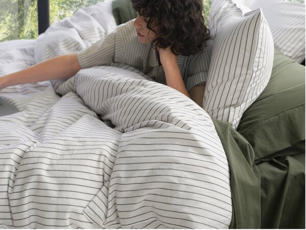 Bedsure Launches PureWoven™ Striped Washed Cotton Duvet Cover Set Crafted for Breathable, All-Season Comfort