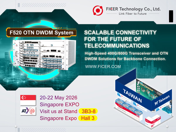 FICER Empowers Asia's Digital Backbone: Scalable Connectivity for the Future of Telecommunications at Asia Tech x Singapore - CommunicAsia 2026