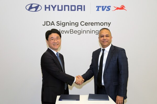 Hyundai Motor and TVS Motor Formalize Partnership to Drive Electric Three-Wheeler Commercialization in India