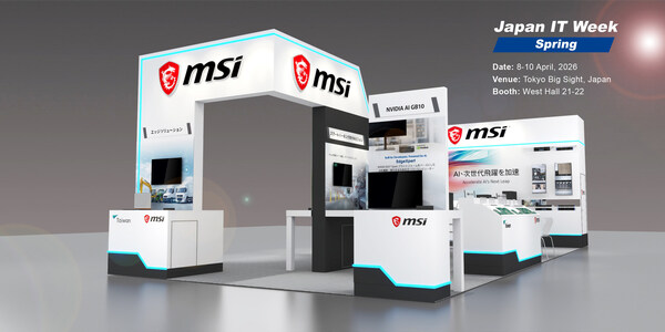 MSI Showcases Comprehensive AI and Enterprise Solutions at Japan IT Week Spring 2026