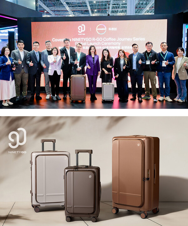 NINETYGO and Covestro Unveil R-GO Coffee Luggage Prototype, Cutting Carbon Emissions by 67%