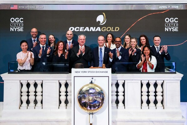 OceanaGold Commences Trading on the New York Stock Exchange