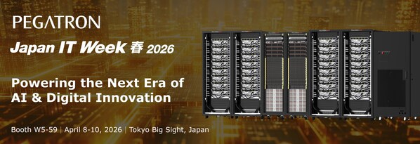 PEGATRON Showcases End-to-End AI Server Solutions and Strengthens Japan Presence at Japan IT Week 2026