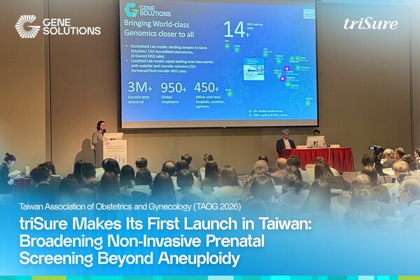 triSure NIPT Debuts in Taiwan, Expanding Non-Invasive Prenatal Screening Beyond Aneuploidy