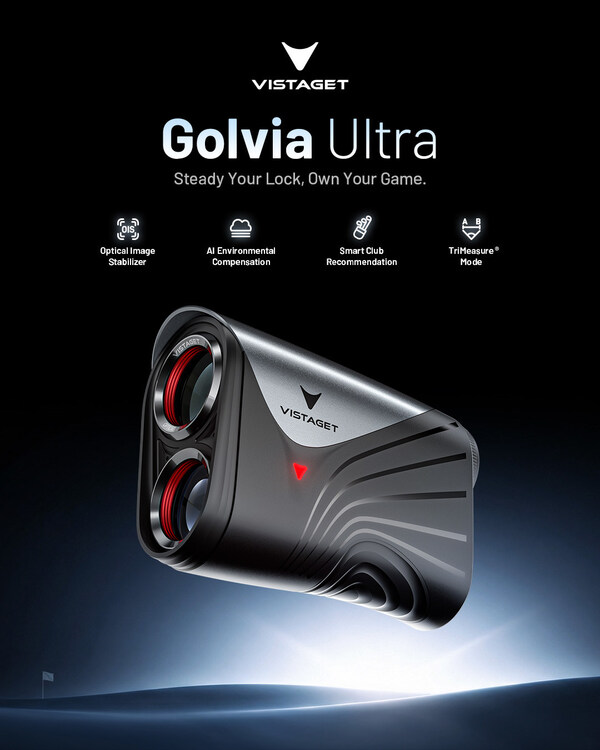Vistaget Launches Golvia Ultra -- One of the First AI‑Integrated Stabilized Golf Rangefinders Built to Help Golfers Lock Faster and Play Smarter