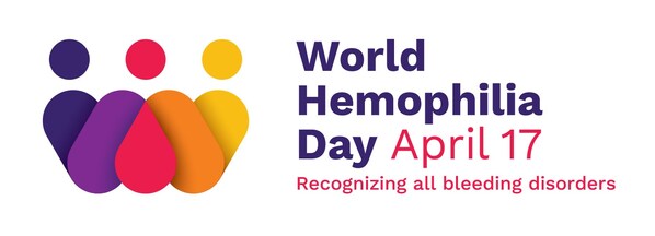 World Hemophilia Day 2026 - April 17, 2026 - "Diagnosis: First step to care."