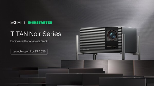 XGIMI Opens Orders For TITAN Noir Series 4K Projectors Featuring the World's First Dual Intelligent Iris System