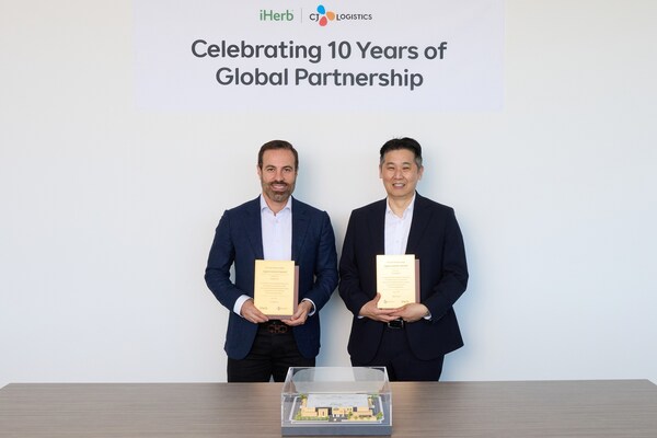 CJ Logistics and iHerb Mark 10 Years of Strategic Partnership Driving Global E-Commerce Growth