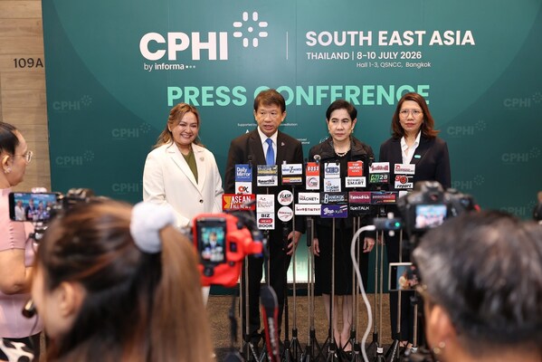 Informa Markets Puts Bangkok at the Center of Southeast Asia's Pharma Industry, Uniting 400 Exhibitors, Experts from 70 Countries at CPHI South East Asia