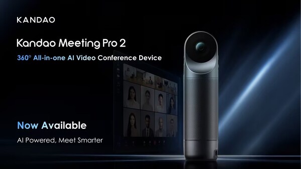 Introducing Kandao Meeting Pro 2: A 360° All-in-One AI Video Conference Device Designed for Smarter Meetings