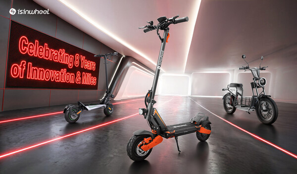isinwheel Kicks Off 8th Anniversary Campaign with Exclusive Summer Deals on Top Electric Scooters