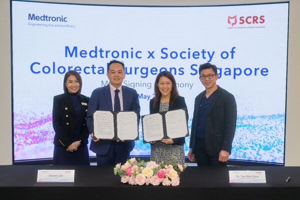 Medtronic Singapore partners with Society of Colorectal Surgeons to strengthen surgical training