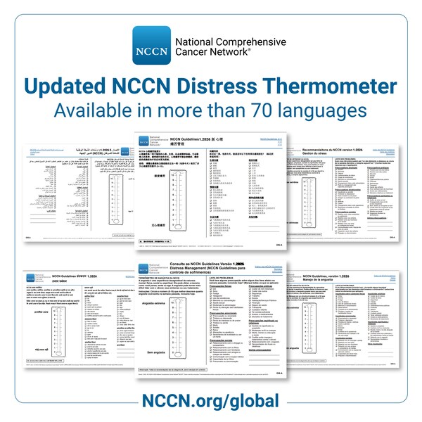 NCCN Affirms Commitment to Cancer-Related Distress Resources Worldwide During Mental Health Awareness Month