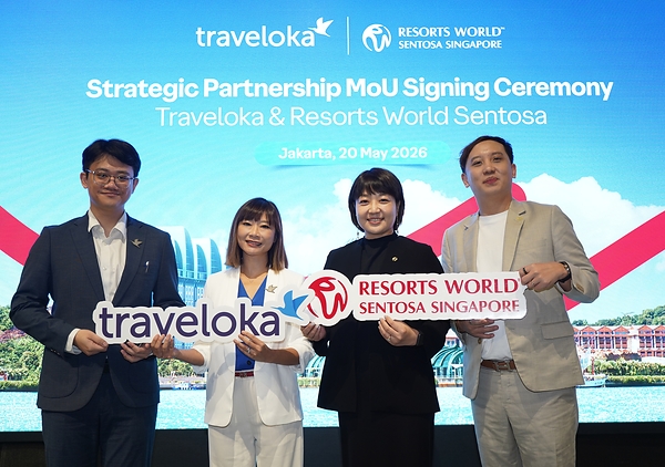 Traveloka and Resorts World Sentosa Partner to Capture Surging Demand for Experience-Led Travel to Singapore