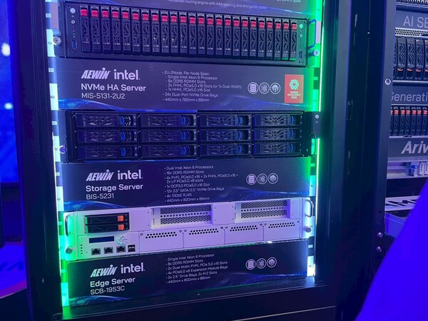 AEWIN Empowers AI-Powered Cybersecurity with Rack-Scale Intel-Based AI Servers and Network Appliances