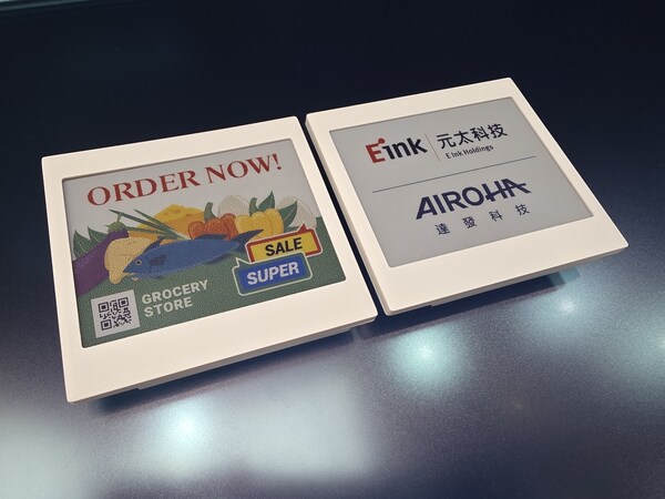 Airoha Technology Partners with E Ink for Global Debut of 4.2-Inch Ripple™ ESL at Computex 2026