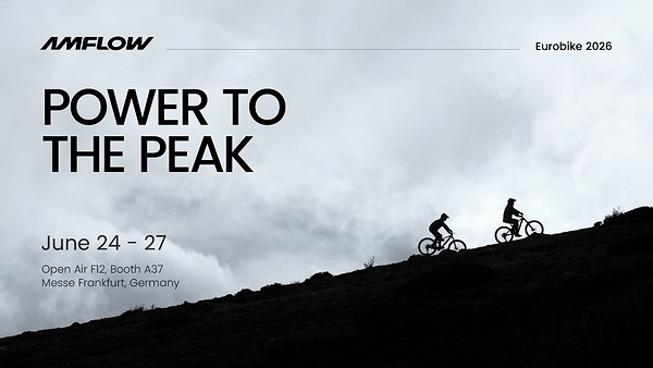 Amflow Debuts Amflow TL Carbon - the brand's first all-terrain touring ebike - at Eurobike 2026