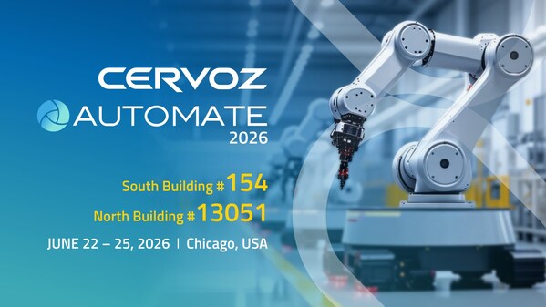 Cervoz at Automate 2026: Industrial Storage and Connectivity Solutions for AI-Driven Automation