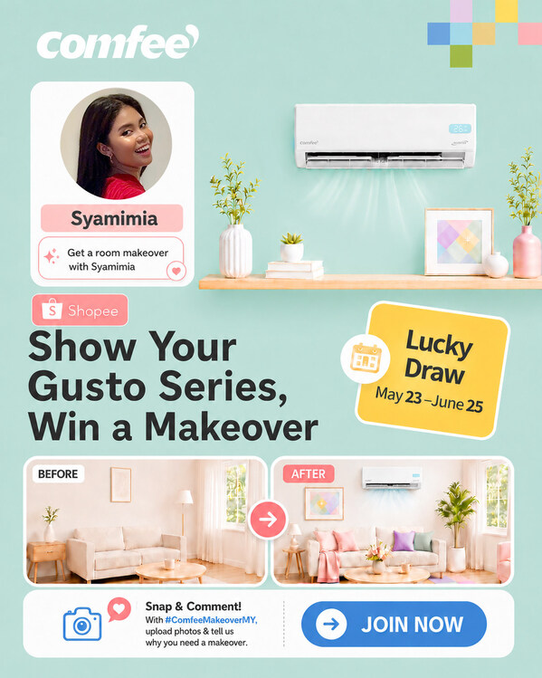Comfee Rolls Out Home Makeover Campaign and Aircon Song Challenge for Malaysians