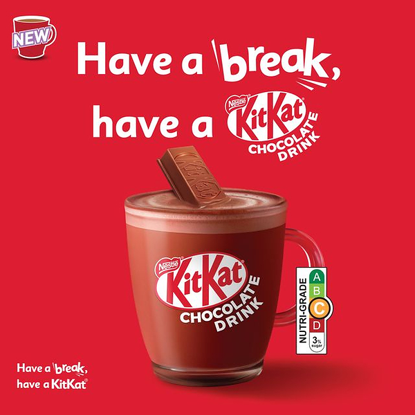 Have a Break, Have a KITKAT® Chocolate Drink - The World's Most Iconic Break is Now Available in a Cup