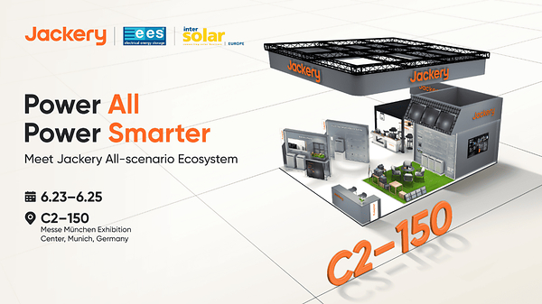 Jackery's Next-Gen AI Home Energy Solutions to Intersolar