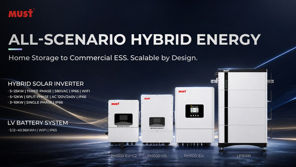 MUST Debuts All-Scenario Hybrid Energy Series at SNEC 2026