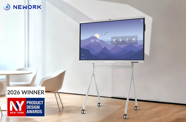 Nework's NewBoard P Series Wins Silver at 2026 NY Product Design Awards