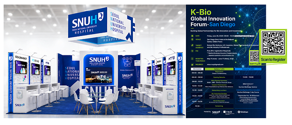 Seoul National University Hospital to Expand Global K-Bio Collaboration at BIO USA 2026